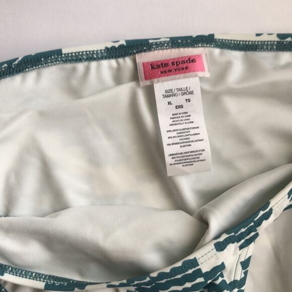 NWT Kate Spade Harbor Fog Two Piece Swimsuit - Picture 5 of 9